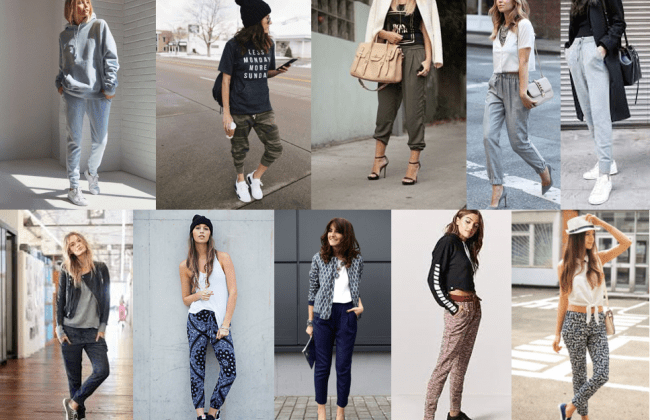 looks with joggers